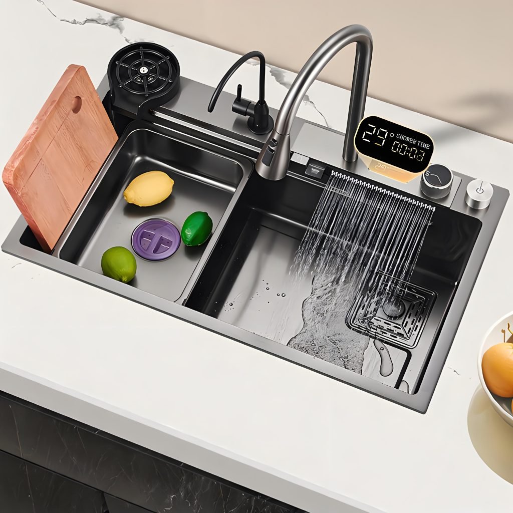 The Ultimate Guide to Choosing an Elegant Stainless Steel Waterfall kitchen Sink